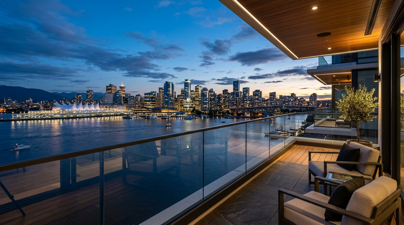 Contemporary Ocean & City View Residence — interior