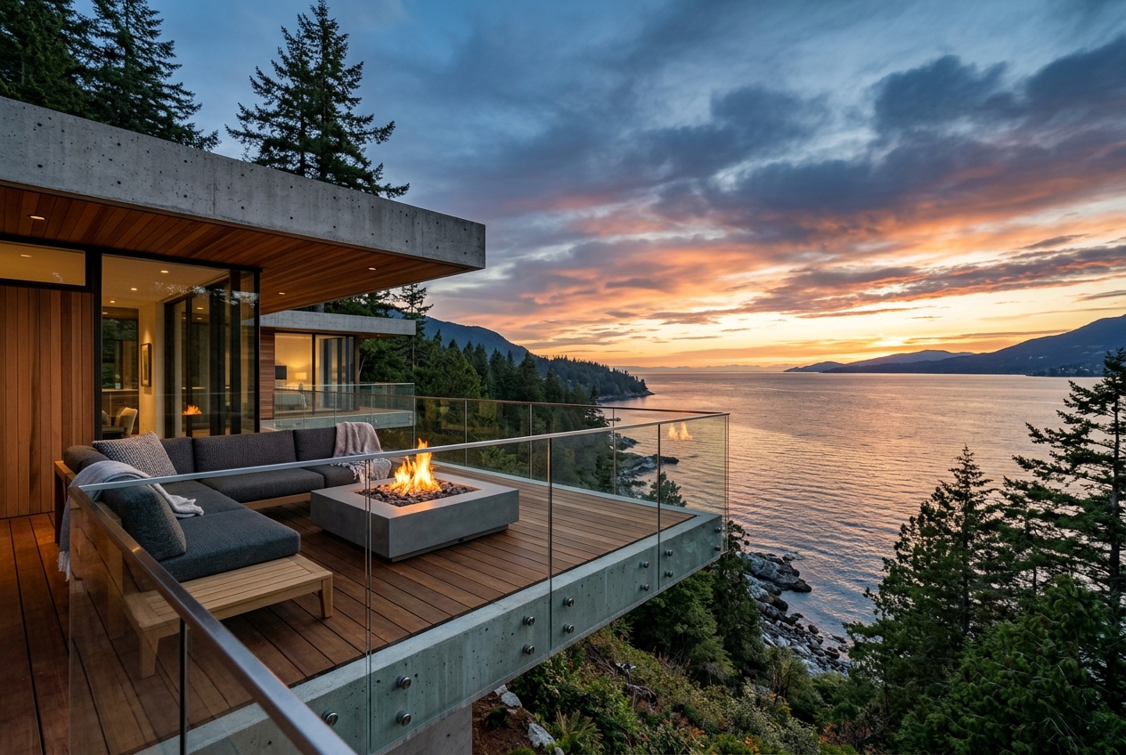 The Howard Residence — panoramic ocean views